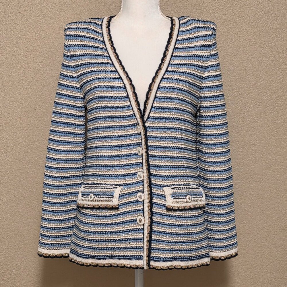 Veronica Beard Ceriani Knit Jacket - Picture 2 of 16